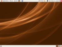 Capture d'écran du Bureau d'Ubuntu 7.10 Capture d'écran du Bureau d'Ubuntu 7.10