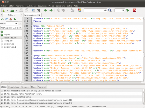 Geany 0.21 Geany 0.21