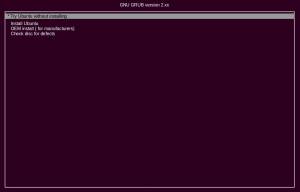 Interface Grub2 Interface Grub2