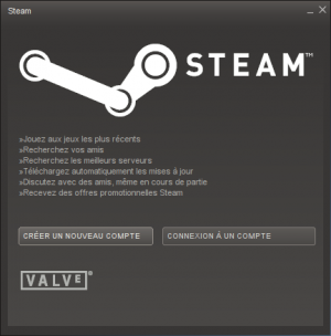 Connexion à Steam Connexion à Steam