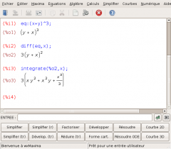 wxMaxima wxMaxima