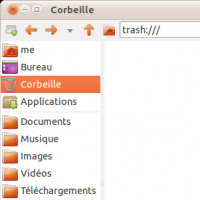 L'extension Corbeille est disponible L'extension Corbeille est disponible