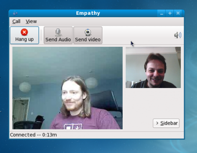 Empathy, logiciel de messagerie instantanée Empathy, logiciel de messagerie instantanée