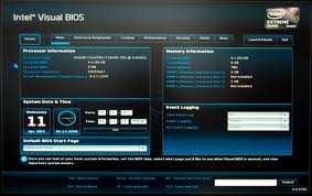 Intel Visual BIOS, l'une des nombreuses interfaces UEFI Intel Visual BIOS, l'une des nombreuses interfaces UEFI